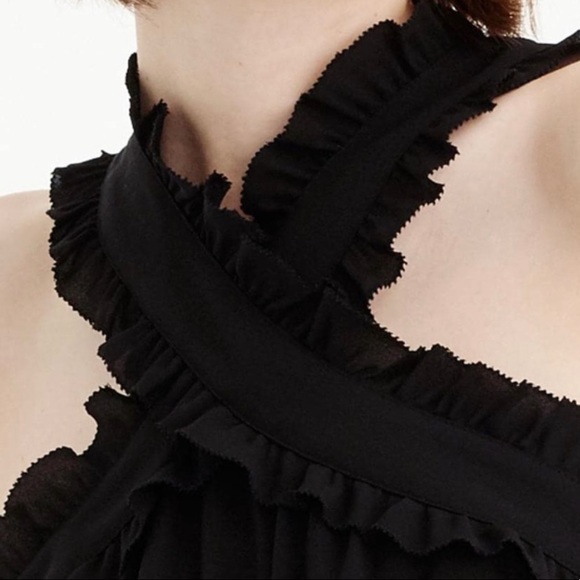 NWOT JCREW RUFFLE TOP - Picture 2 of 6